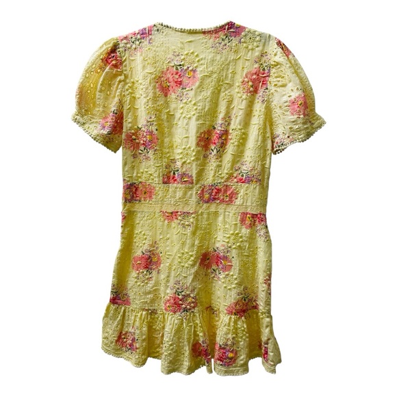 LoveShackFancy Bea Dress in Mellow Yellow - Picture 8 of 8